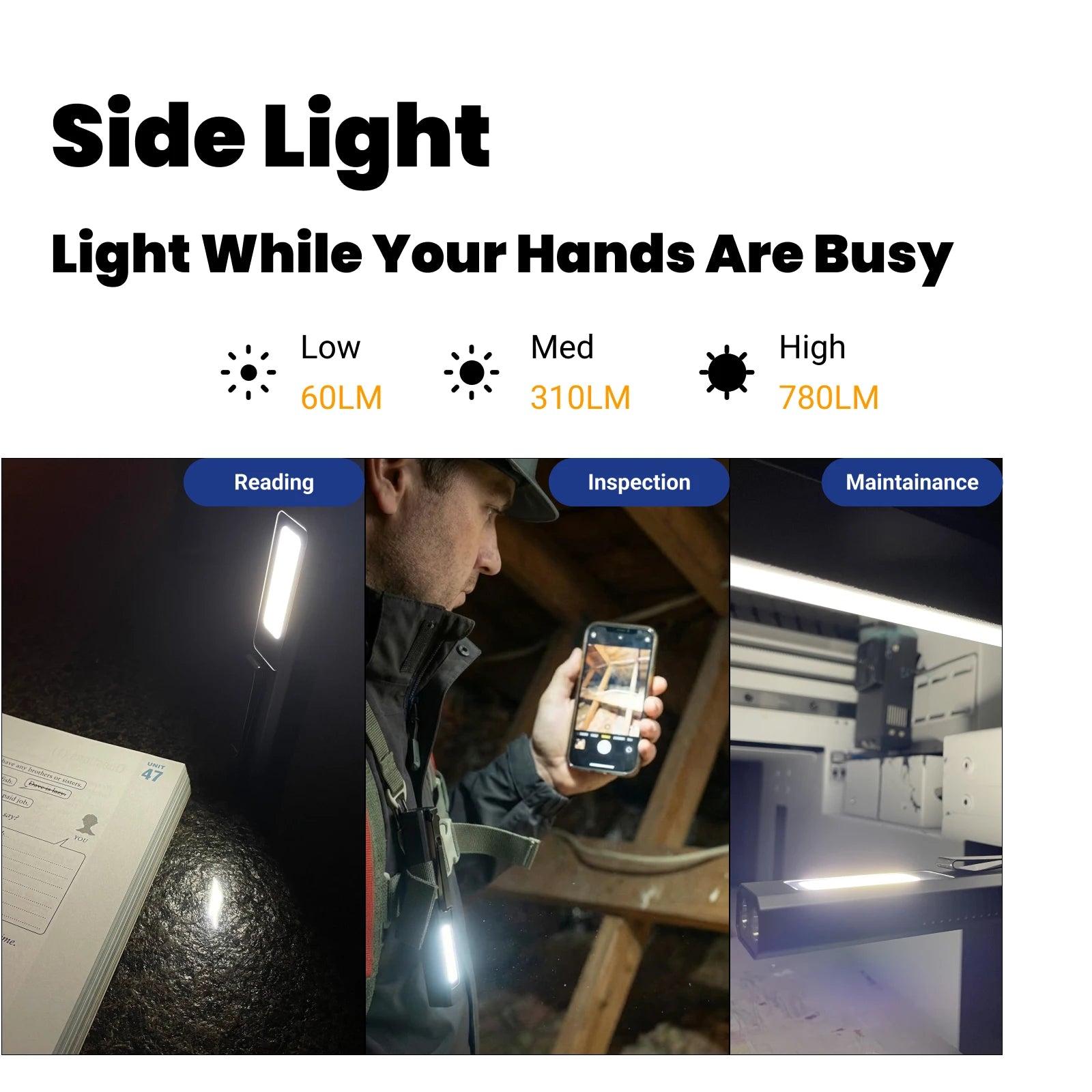 LT010 - EDC Rechargeable Multi-function Flashlight