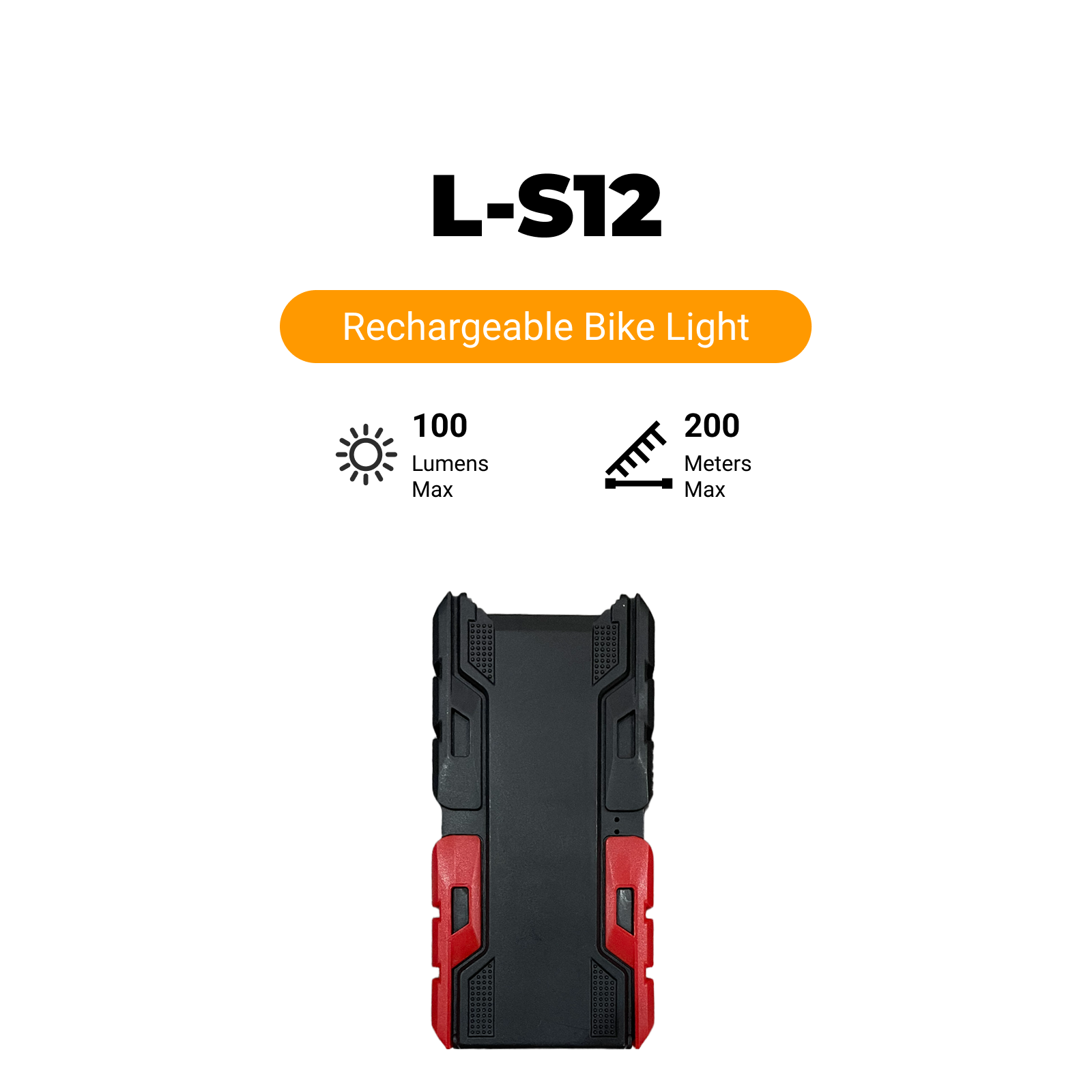 LS12 - Rechargeable LED Bike Light