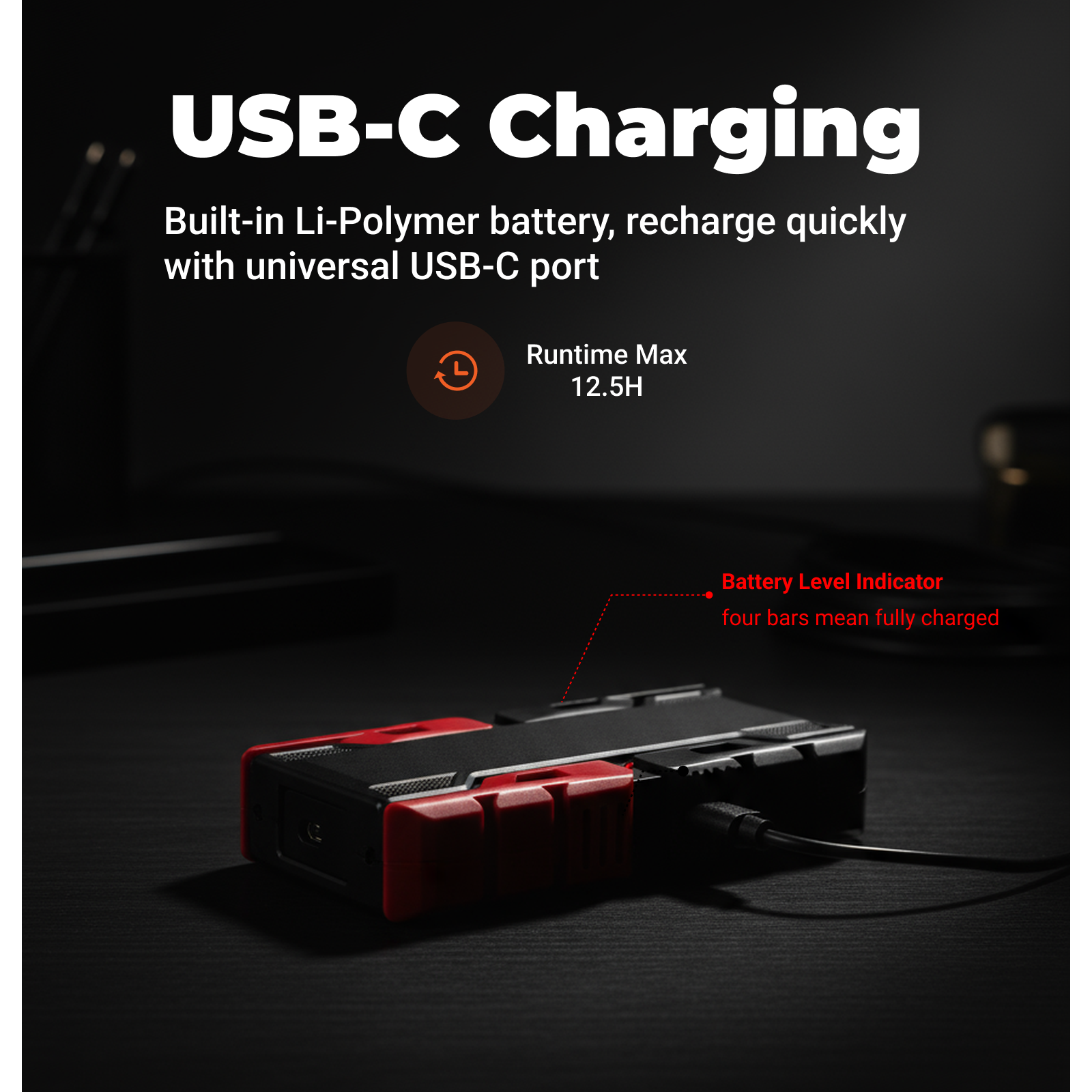 LS12 - Rechargeable LED Bike Light