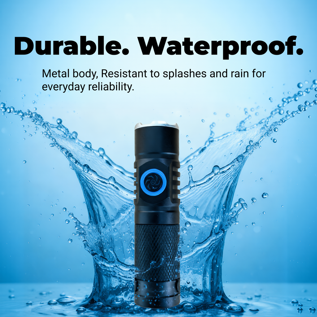 S021 - EDC Rechargeable Compact Flashlight