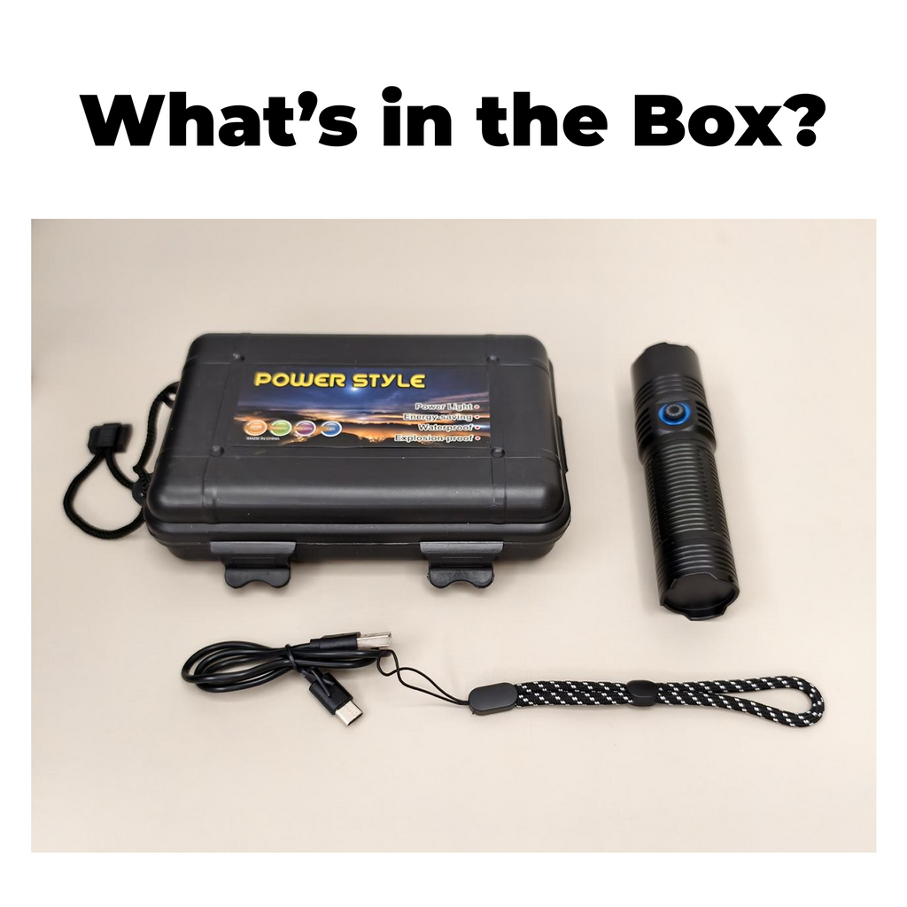 S003 - 365nm UV Blacklight Flashlight (5000mAh)