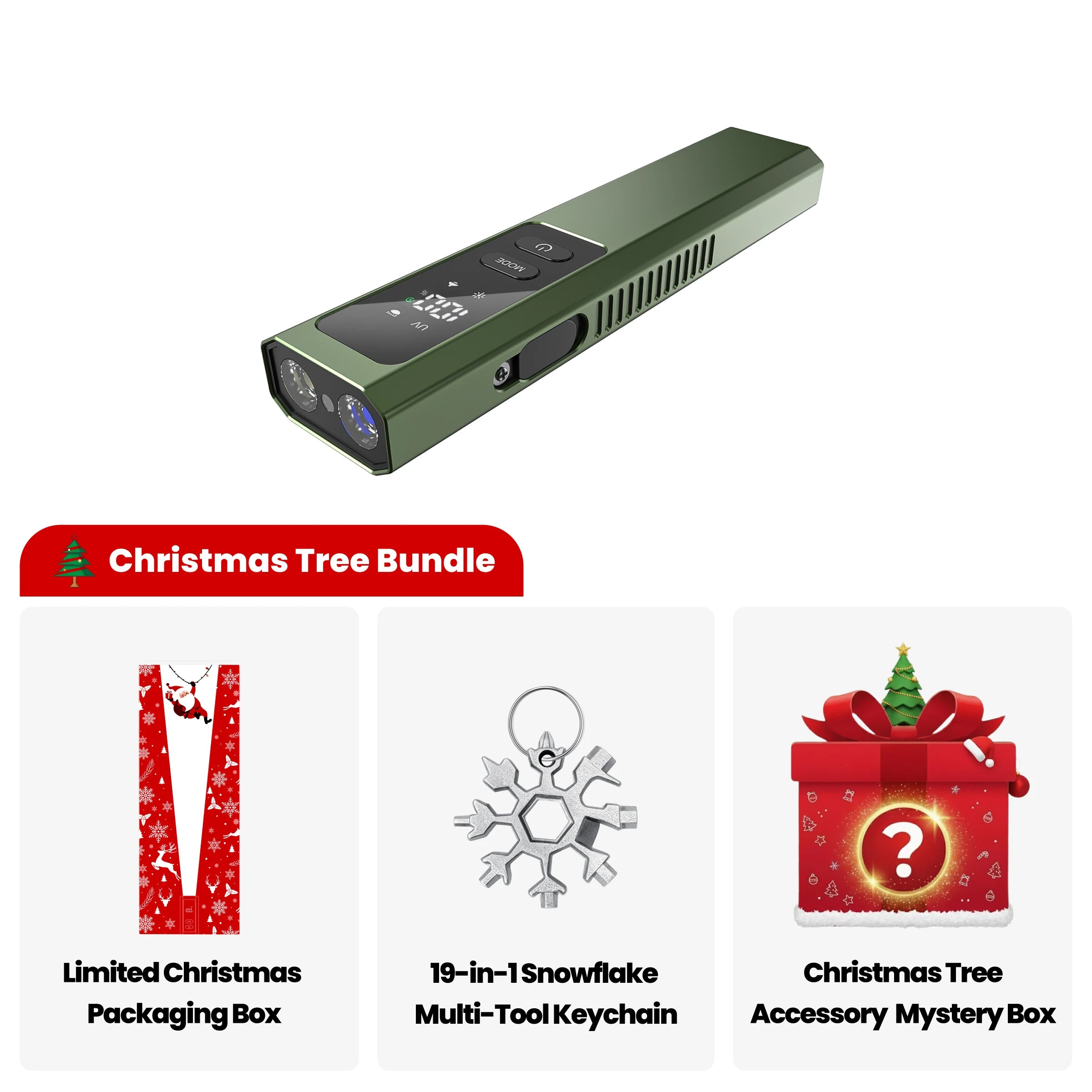 LT010 - EDC Rechargeable Multi-function Flashlight