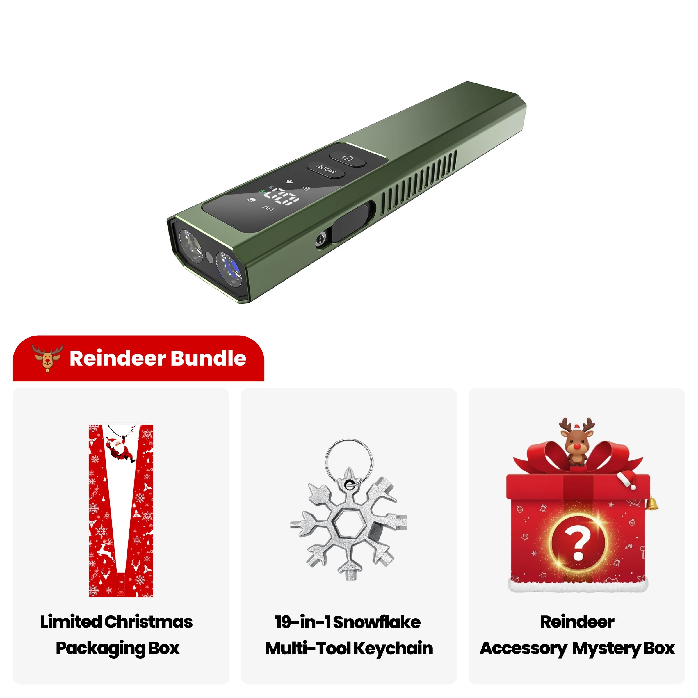 LT010 - EDC Rechargeable Multi-function Flashlight