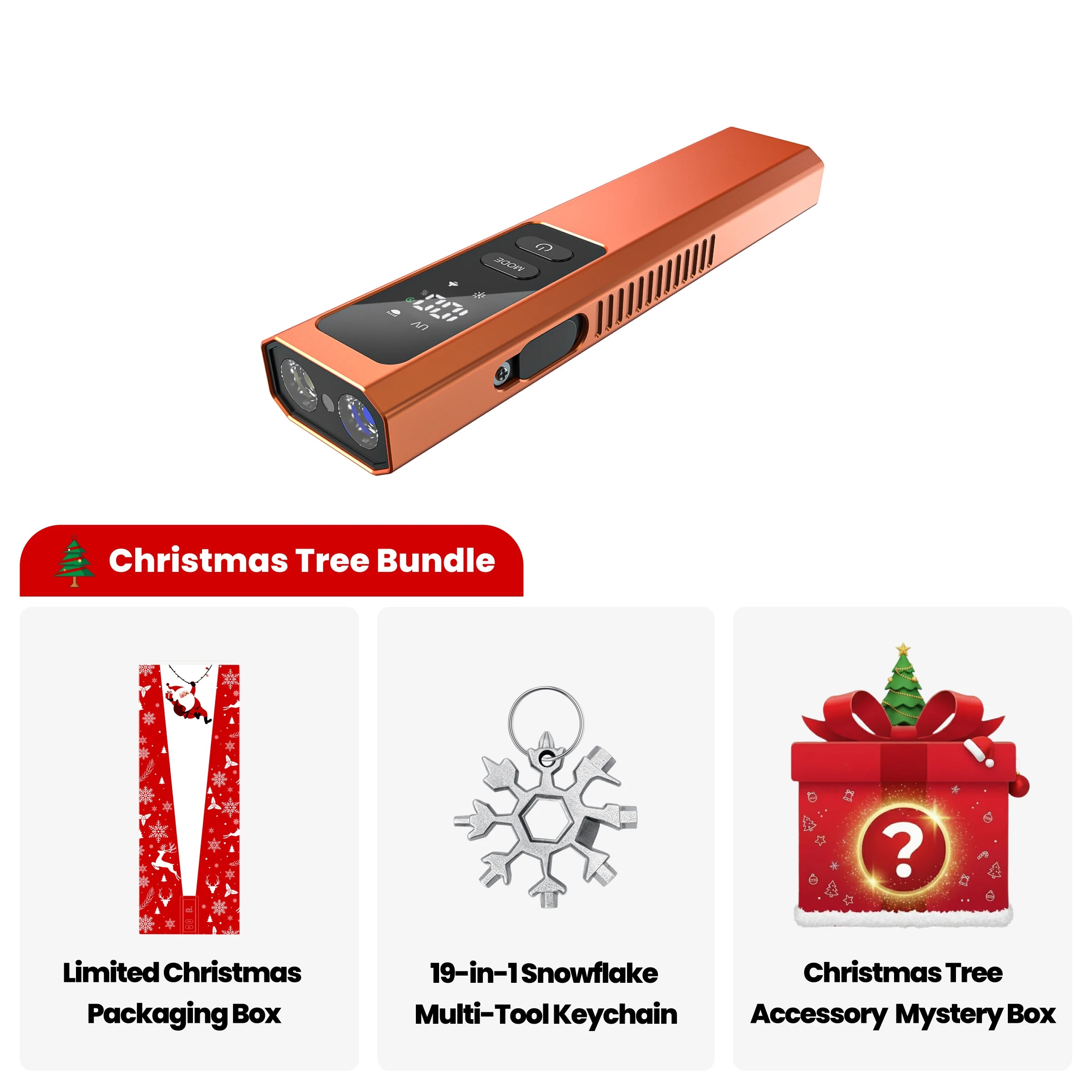 LT010 - EDC Rechargeable Multi-function Flashlight