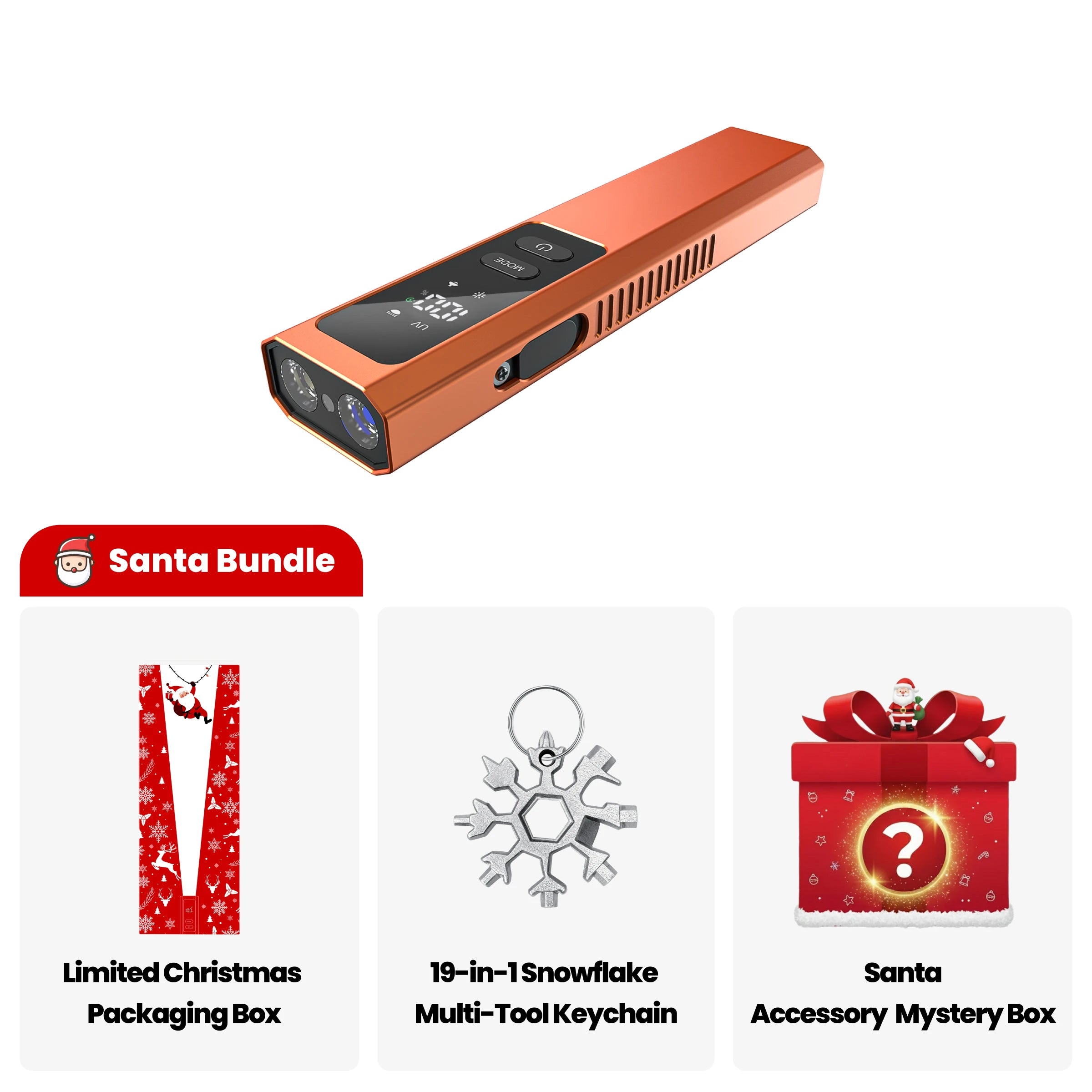 LT010 - EDC Rechargeable Multi-function Flashlight