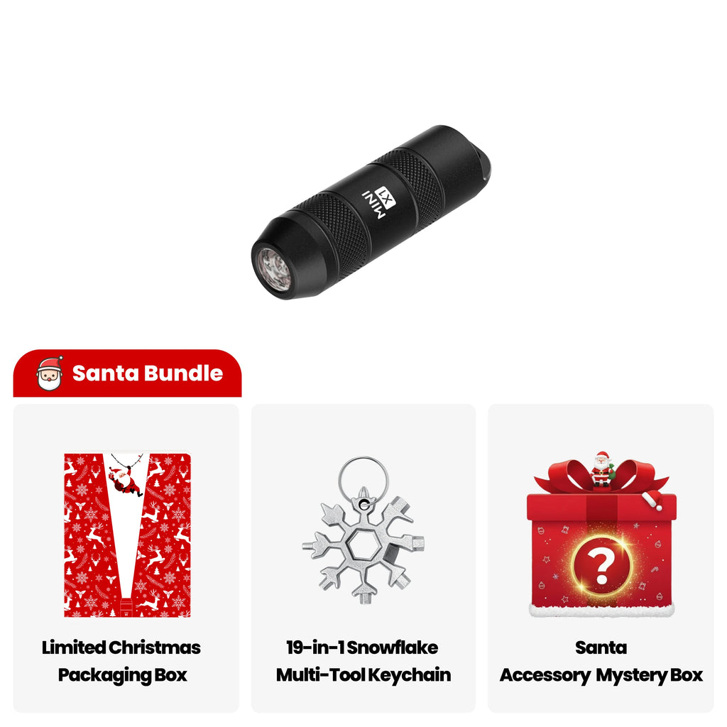 Mini X1 - EDC Rechargeable Keychain Flashlight