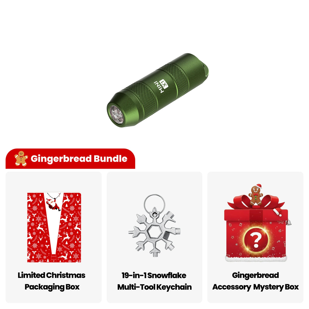 Mini X1 - EDC Rechargeable Keychain Flashlight