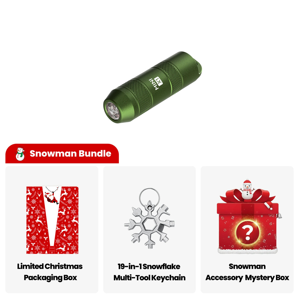 Mini X1 - EDC Rechargeable Keychain Flashlight