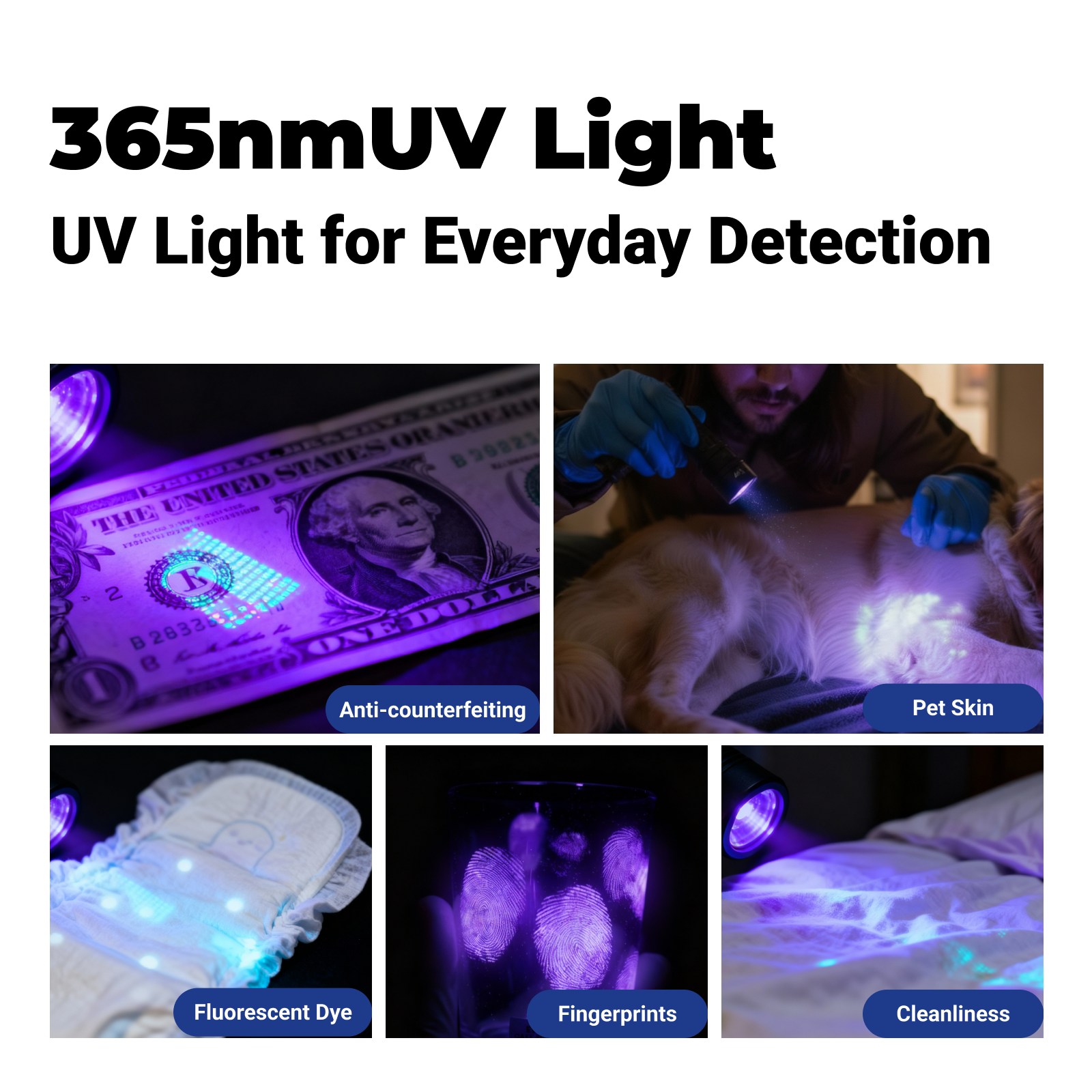 A11 - EDC Mini Rechargeable Multi-function Flashlight