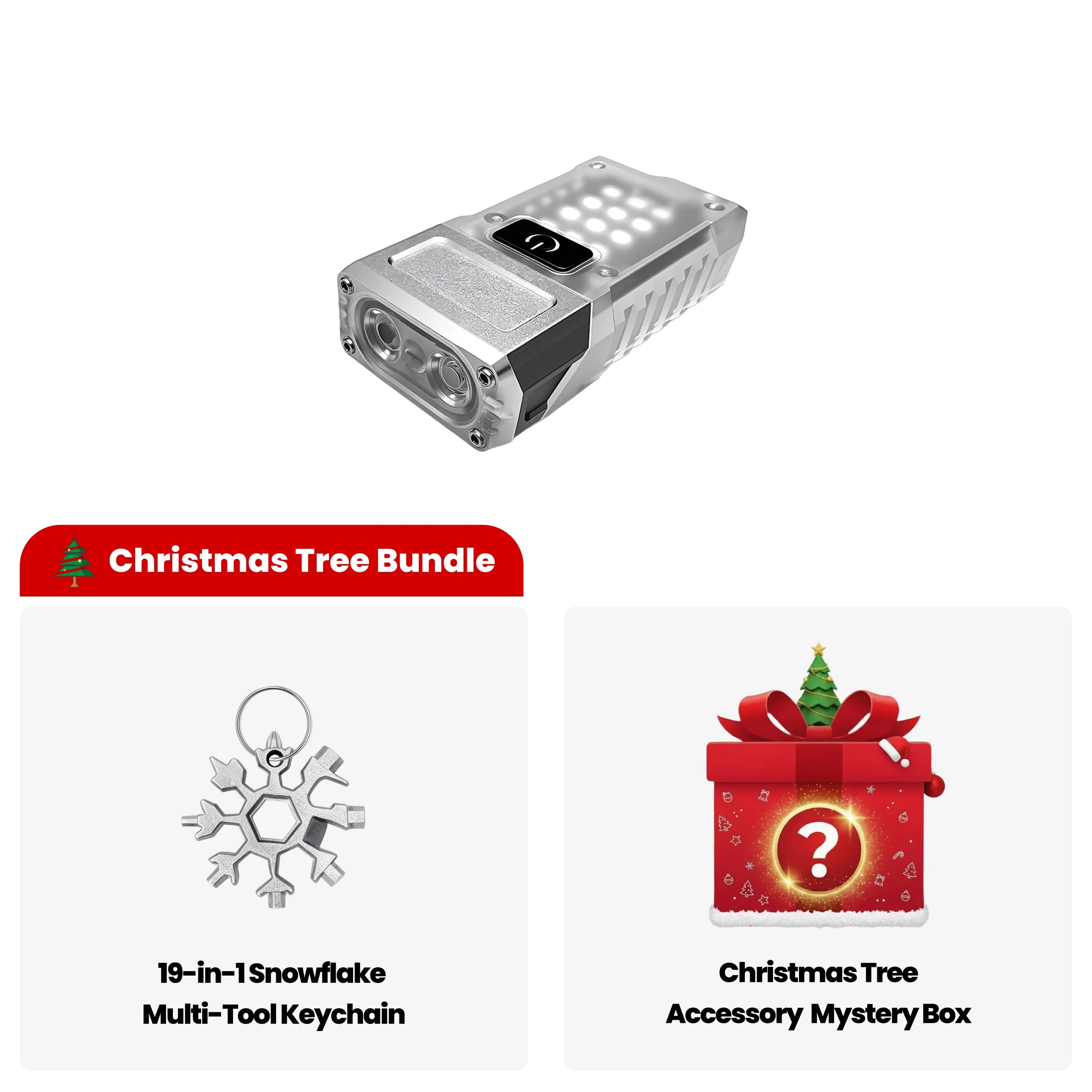 XC1086 - EDC Rechargeable Multi-function Flashlight