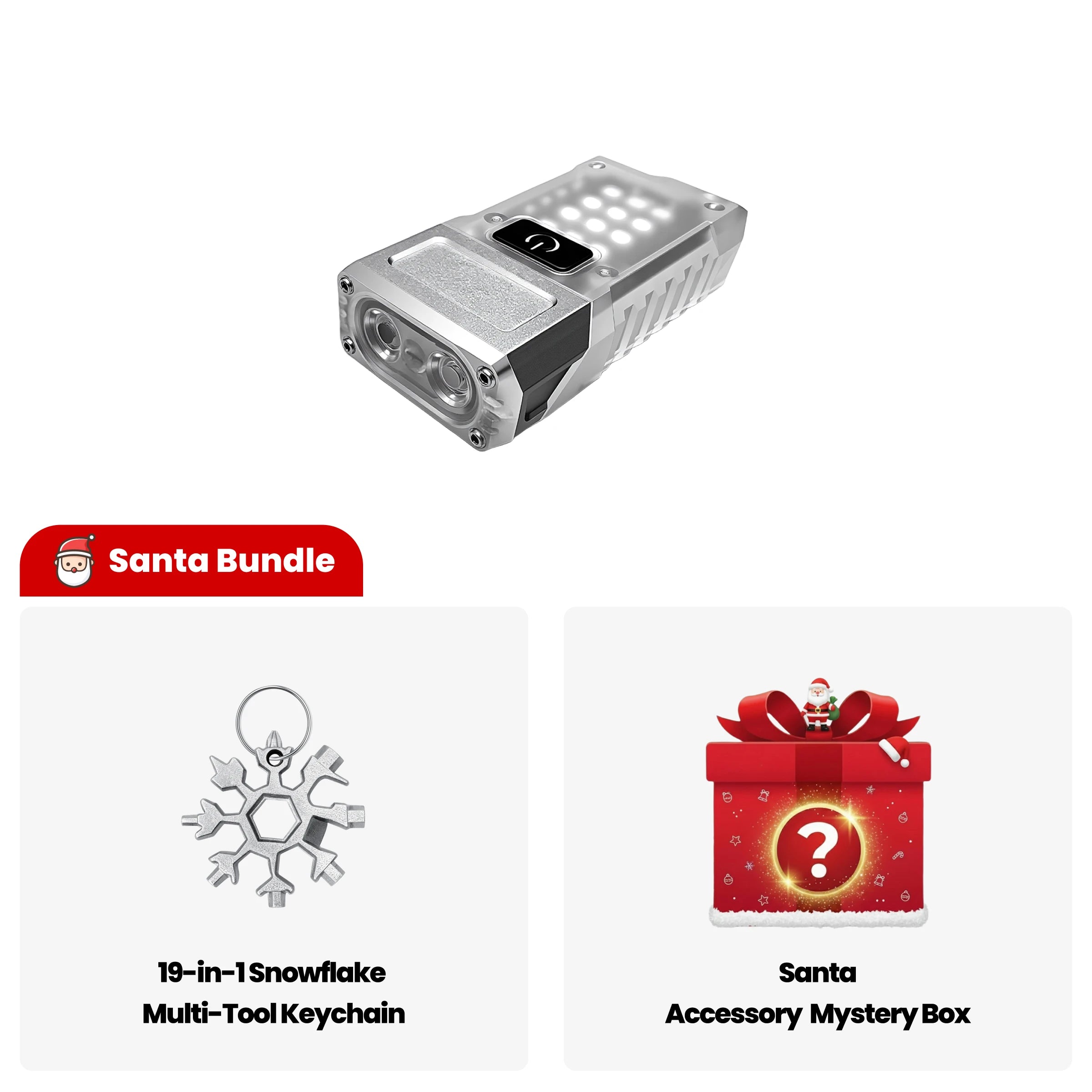 XC1086 - EDC Rechargeable Multi-function Flashlight