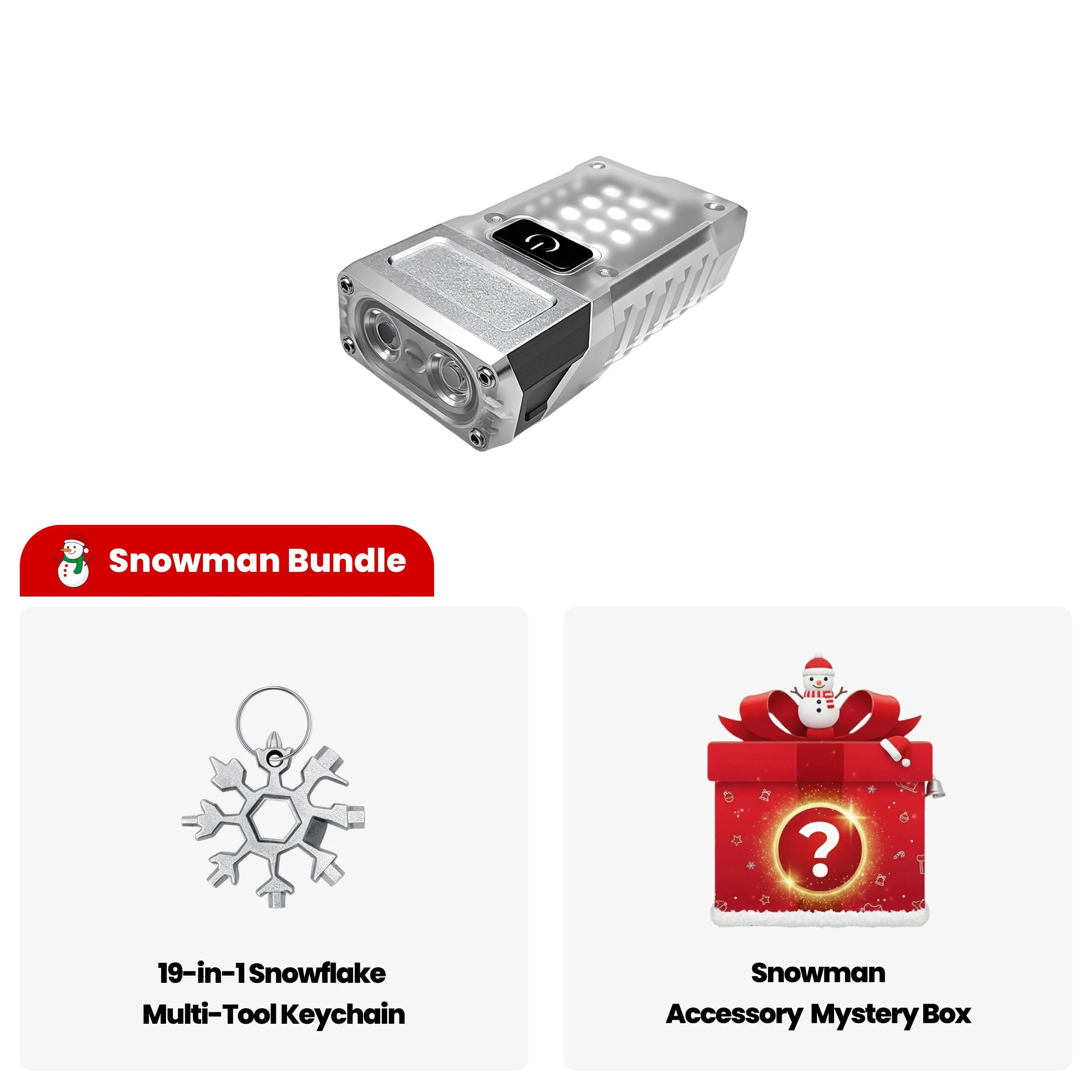 XC1086 - EDC Rechargeable Multi-function Flashlight